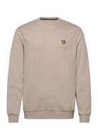 Crew Neck Fly Fleece Sport Sweatshirts & Hoodies Sweatshirts Cream Lyl...