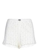Pointelle Shorts Shorts White Gina Tricot