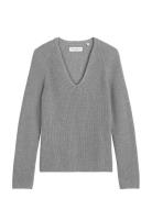 Pullover Long Sleeve Tops Knitwear Jumpers Grey Marc O'Polo
