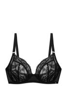 Emory Non Padded Wired Bra Lingerie Bras & Tops Wired Bras Black Dorin...