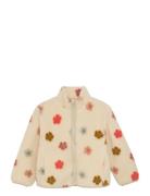 Teddy Jacket Aop W. Lining Outerwear Fleece Outerwear Fleece Jackets C...
