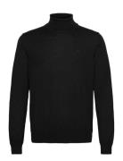 Kaden Merino Turtle Neck Tops Knitwear Turtlenecks Black J. Lindeberg