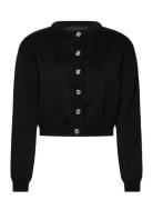 Firm Knit Cardigan Tops Knitwear Cardigans Black ROTATE Birger Christe...