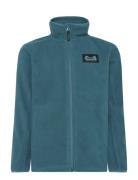 Malakit Kids Fz Tops Sweatshirts & Hoodies Sweatshirts Blue Didriksons