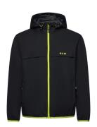 Rømø Festival Lw Rain Jacket - Pack Outerwear Rainwear Rain Coats Blac...