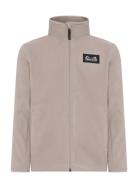 Malakit Kids Fz Tops Sweatshirts & Hoodies Sweatshirts Beige Didrikson...