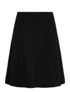 Slbea Skater Skirt Skirts Knee-length & Midi Skirts Black Soaked In Lu...