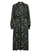 Mmlena Floro Dress Knælang Kjole Multi/patterned MOS MOSH