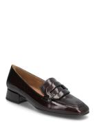 Loafer Shoes Heels Heeled Loafers Brown Gabor