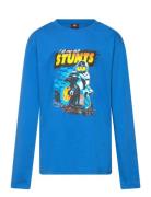 Lwtaffy 615 - T-Shirt L/S Tops T-shirts Long-sleeved T-Skjorte Blue LE...