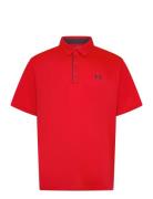 Tech Polo Sport Polos Short-sleeved Red Under Armour