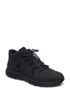Mid Lace Up Sneaker High-top Sneakers Black Timberland