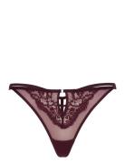 Cinnamon Hl String Tr G-streng Undertøj Burgundy Hunkemöller