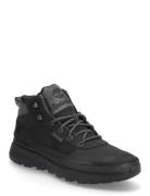 Mid Lace Up Sneaker High-top Sneakers Black Timberland