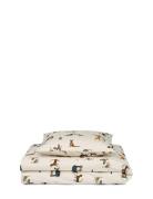 Carl Adult Printed Bedding Home Sleep Time Bed Sets Beige Liewood