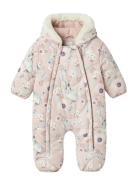Nbfmie Suit1 Outerwear Coveralls Snow-ski Coveralls & Sets Pink Name I...