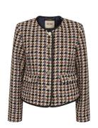 Mmscose Sho Jacket Blazers BouclÉ Blazers Brown MOS MOSH