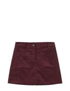 Leonasw Skirt Skirts Short Skirts Red Sofie Schnoor