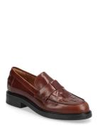Shoes Shoes Flat Loafers Brown Billi Bi