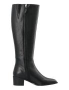 Biacarol Knee High Boot Crust Lange Støvler Black Bianco