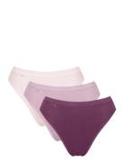 Sloggi Basic+ Tai C3P Lingerie Panties Brazilian Panties Multi/pattern...