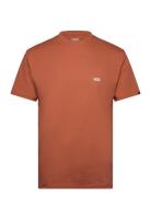 Mn Left Chest Logo Tee Sport T-Kortærmet Skjorte Orange VANS