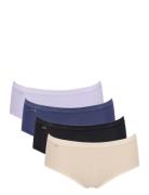 Sloggi Basic+ Midi C4P Hipsters Undertøj Multi/patterned Sloggi