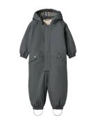 Thermo Rain Suit Aiko Outerwear Coveralls Rainwear Coveralls Grey Whea...