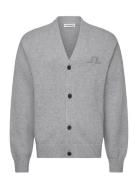 Eddy Wool Blend Cardigan Tops Knitwear Cardigans Grey J. Lindeberg