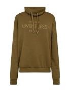 Sc-Banu Tops Sweatshirts & Hoodies Hoodies Green Soyaconcept