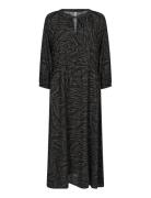 Sc-Sade Maxikjole Festkjole Black Soyaconcept