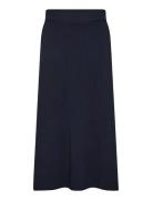 Sc-Banu Skirts Knee-length & Midi Skirts Navy Soyaconcept