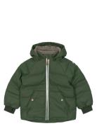 Pu Puff Jacket Foret Jakke Green Mikk-line