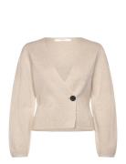 Kayllaiw Cardigan Tops Knitwear Cardigans Cream InWear