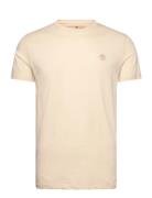 Short Sleeve Tee Designers T-Kortærmet Skjorte Cream Timberland