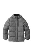 Essential Puffer Jacket Foret Jakke Grey Calvin Klein