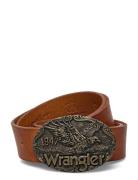 W Eagle Belt Accessories Belts Classic Belts Brown Wrangler