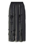 Newspapers Skirts Knee-length & Midi Skirts Black Desigual
