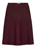 Nulillypilly Skirt Kort Nederdel Burgundy Nümph