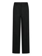Bs Vilde Suit Pants Bottoms Trousers Straight Leg Black Bruun & Stenga...
