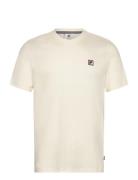 Biella Regular Short Sleeve T-Shirt Sport T-Kortærmet Skjorte Cream FI...