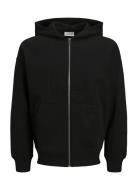 Jjeurban Edge Sweat Zip Hood Jnr Tops Sweatshirts & Hoodies Hoodies Kh...