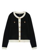 Vmoli Ls O-Neck Cardigan Tops Knitwear Cardigans Black Vero Moda