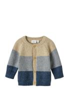 Nbmnoller Ls Knit Card Tops Knitwear Cardigans Blue Name It