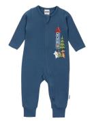 Muminhuset Pyjamas Pyjamas Sie Jumpsuit Blue MUMIN