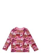 Party Moment Shirt Tops T-shirts Long-sleeved T-Skjorte Pink MUMIN