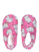 Turturduvor Toffla Shoes Baby Booties Pink MUMIN