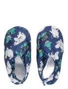 Bästisar Toffla Shoes Baby Booties Blue MUMIN