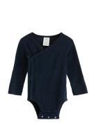 Body Wrap Merino Wool Bodies Wrap Bodies Navy Lindex