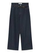 Elijah - Unwashed Blue Bottoms Jeans Wide Navy Day Birger Et Mikkelsen